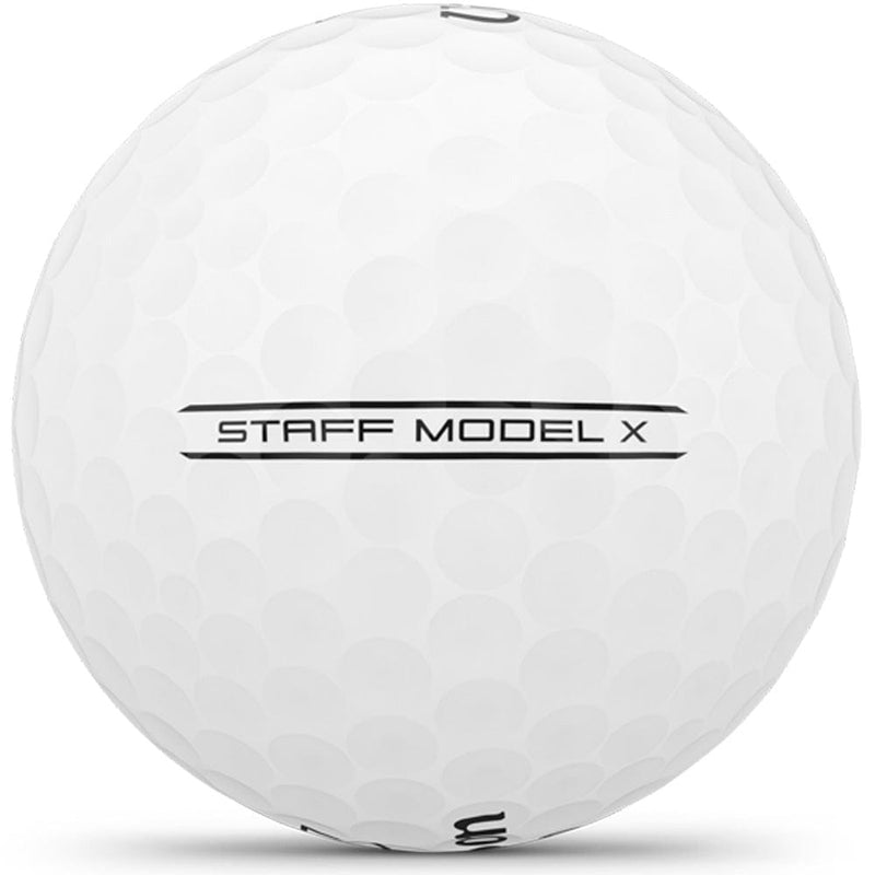 Wilson Staff Model X Golf Balls - White - 3-Ball Sleeve