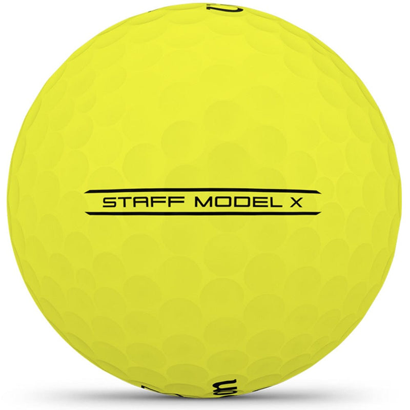 Wilson Staff Model X Golf Balls - Yellow - 3-Sleeve