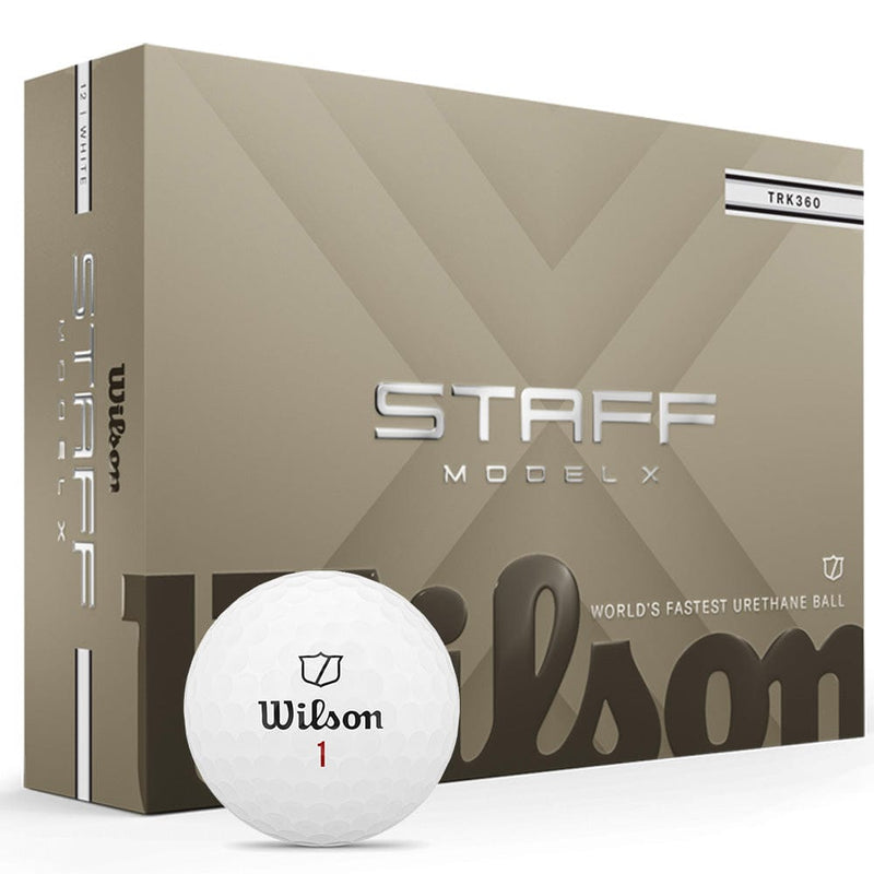 Wilson Staff Model X TRK360 Golf Balls - White - 12 Pack