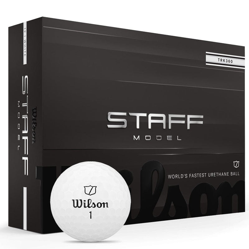 Wilson Staff Model Golf Balls -  TRK360 - White - 12 Pack