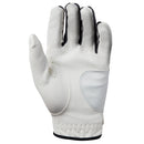 Wilson Feel Plus Cabretta Leather Golf Glove - White