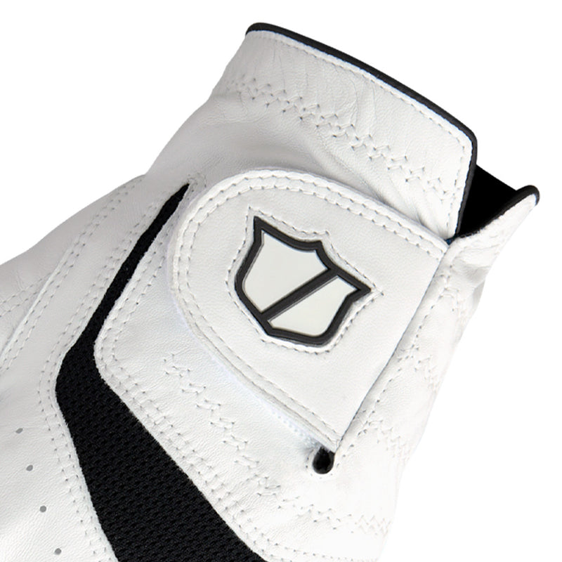Wilson Conform Cabretta Leather Golf Glove - White