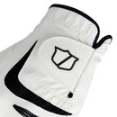 Wilson Grip Plus Cabretta Leather Golf Glove - White
