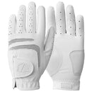 Wilson Ladies Grip Plus Cabretta Leather Golf Glove - White