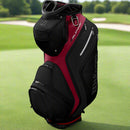Wilson Alpine Cart 14 Bag - Black/Red