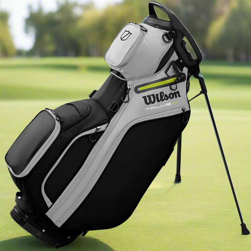 Wilson Talus Stand 14 Bag - Black/Grey/Yellow