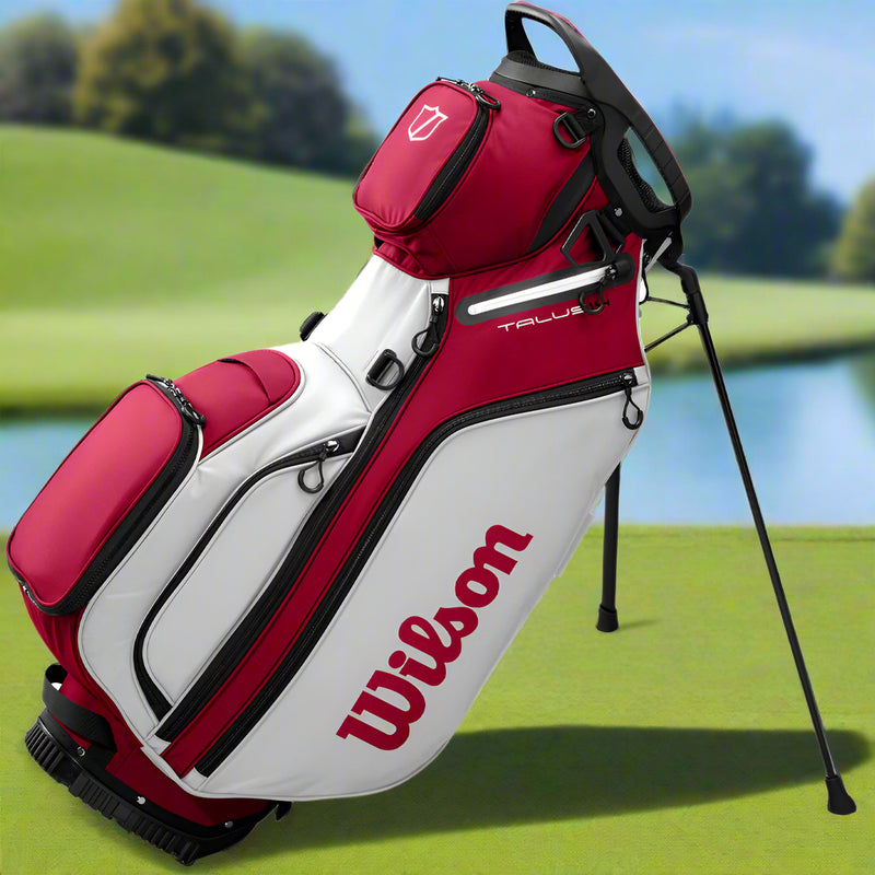 Wilson Talus Stand 14 Bag - Staff Red
