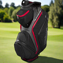 Wilson Alpine Dry Waterproof Cart 14 Bag - Black/Grey/Red