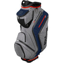 Wilson Alpine Dry Waterproof Cart 14 Bag - Navy/Grey/Red