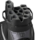 Wilson I-Lock Dry Cart Bag - Grey/Khaki/Orange