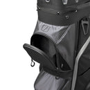 Wilson I-Lock Dry Cart Bag - Black/Grey