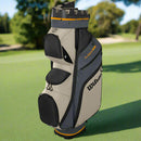 Wilson I-Lock Dry Cart Bag - Grey/Khaki/Orange
