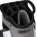 Wilson Feather Cart Bag - Black/Grey/White