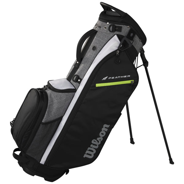 Wilson Feather Stand Bag - Black/Grey/White