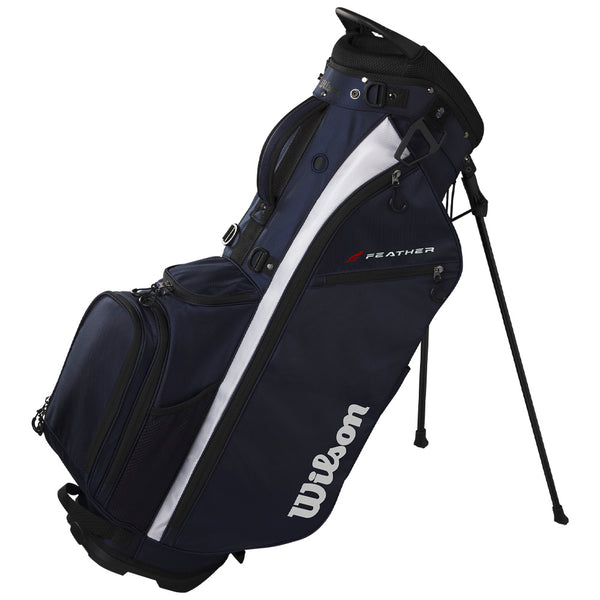 Wilson Feather Stand Bag - Navy/White