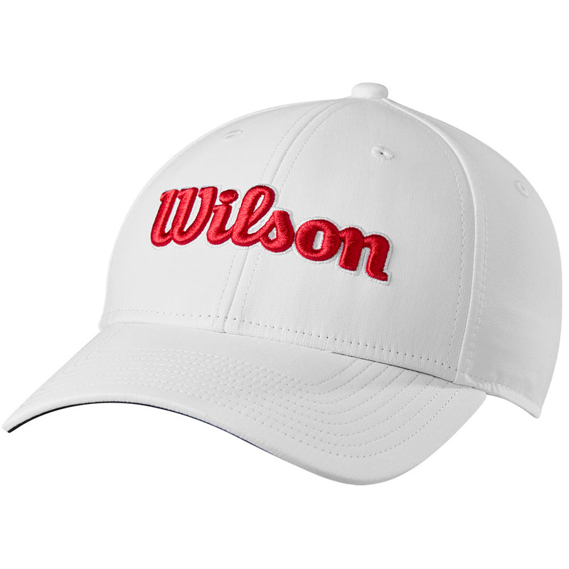 Wilson Tour Cap - White/Red