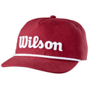 Wilson Retro Rope Snapback Cap - Burgundy