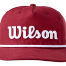 Wilson Retro Rope Snapback Cap - Burgundy