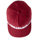 Wilson Retro Rope Snapback Cap - Burgundy