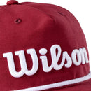 Wilson Retro Rope Snapback Cap - Burgundy