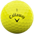 Callaway Warbird Distance+ Golf Balls - Yellow - 12 Pack