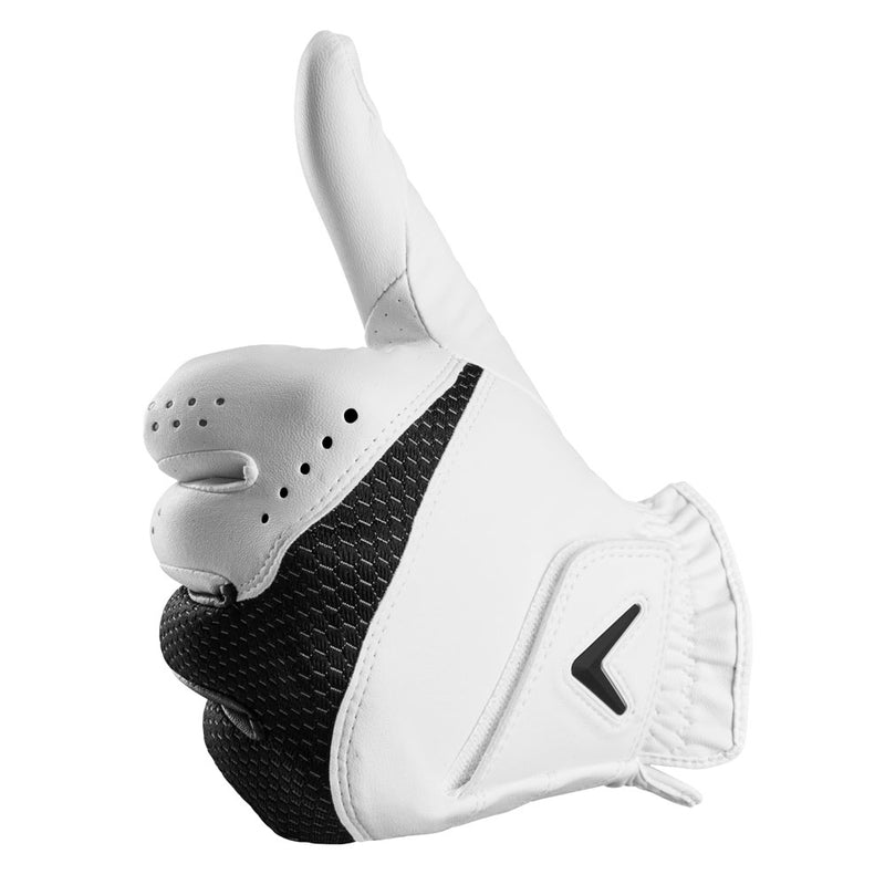 Callaway Weather Spann Golf Glove - White
