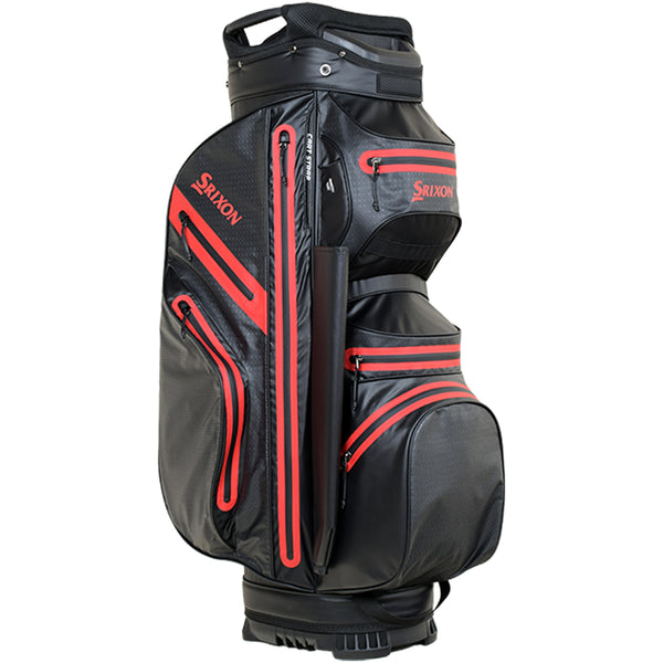 Srixon Waterproof Cart Bag - Black/Red