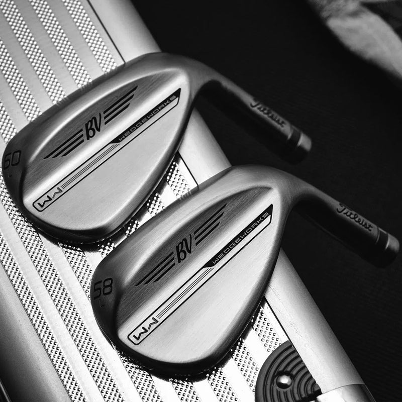 Titleist Vokey SM10 Wedge Works Raw Wedge - Steel Right Hand Lob Wedge +0.5" Longer 60* K Grind Stiff - Dynamic Gold S400