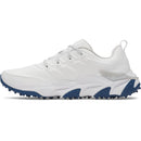 Under Armour Halo Tour Waterproof Spikeless Shoes - White/White/Metallic Silver