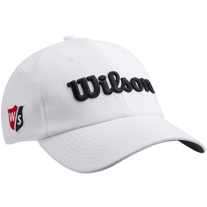 Wilson Junior Pro Tour Cap - White/Black