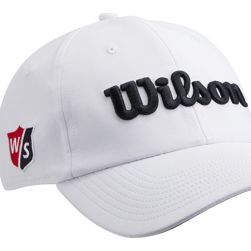 Wilson Junior Pro Tour Cap - White/Black