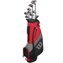 Wilson Prostaff Profile SGI 10-Piece Stand Bag Package Set - Steel