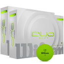 Wilson Staff Duo Soft Golf Balls - Green - Double Dozen