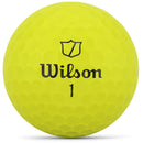 Wilson Staff Model Golf Balls - Yellow - 12 Pack
