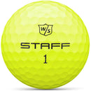 Wilson Staff Model Golf Balls - Yellow - 12 Pack