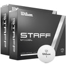 Wilson Staff Model Golf Balls - White - 3 for 2 Dozen