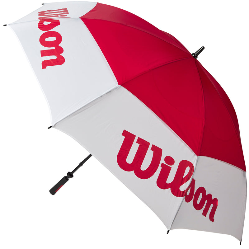 Wilson Tour Umbrella 68" - White/Red