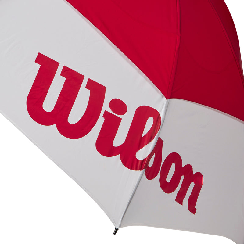 Wilson Tour Umbrella 68" - White/Red