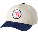 Wilson Vintage Patch Cap - Cream/Navy