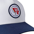 Wilson Vintage Patch Cap - White/Navy