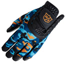 Wilson Junior All-Fit Golf Glove - Blue/Orange