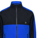 ProQuip Windermere Waterproof Jacket - Black/Magnetic Blue