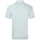 FootJoy Wingtip Floral Lisle Polo Shirt - White/Seaglass