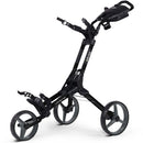 Wishbone Cube Three 3-Wheel Push Trolley - Charcoal/Black