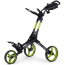 Wishbone Cube Three 3-Wheel Push Trolley - Charcoal/Lime