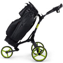 Wishbone Cube Three 3-Wheel Push Trolley - Charcoal/Lime