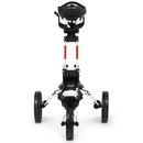 Wishbone Cube Three 3-Wheel Push Trolley - Off White/Red