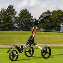 Wishbone Cube Three 3-Wheel Push Trolley - Charcoal/Lime