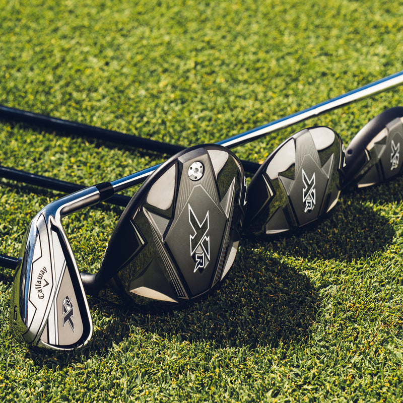 Callaway XR 26 14-Piece Stand Bag Package Set +1" Longer - Steel - Black/Silver