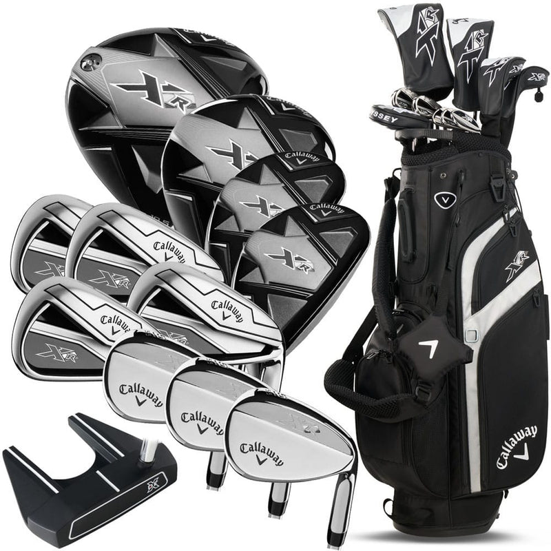 Callaway XR 26 13-Piece Stand Bag Package Set - Graphite - Black/Silver